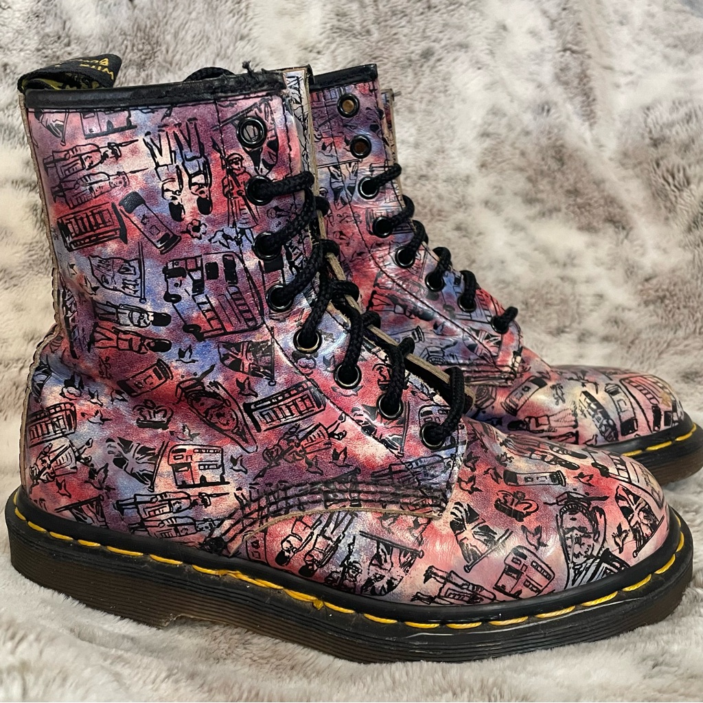 Vintage Dr Martens Kids London Icons
